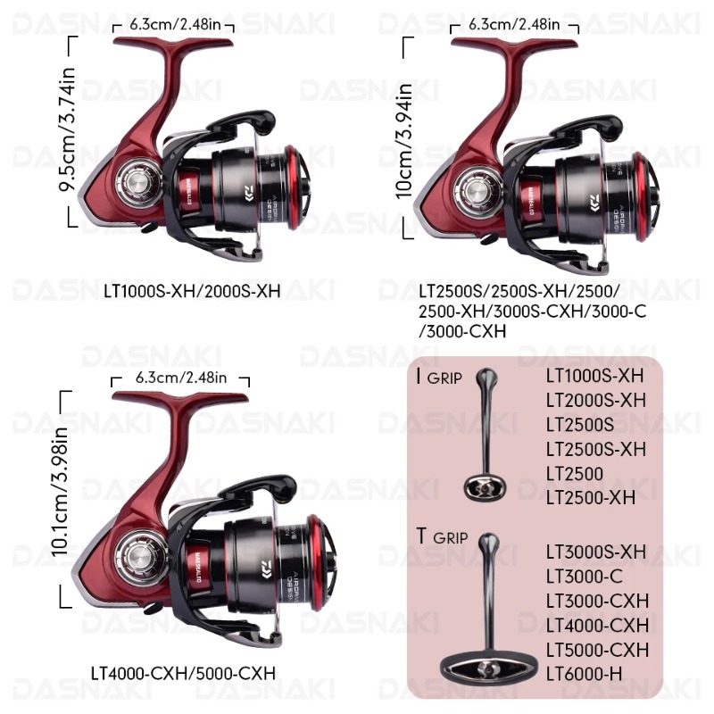 Daiwa Reel Fuego - รอกตกปลา DAIWA รุ่นดั้งเดิม CS LT 1000-6000