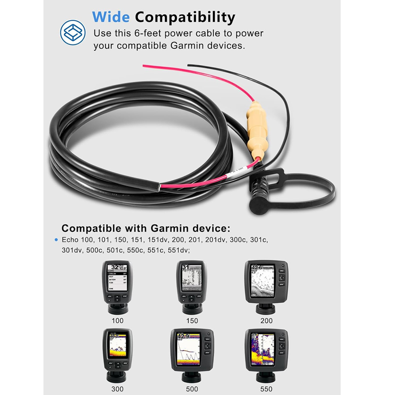 010-11678-10 สายไฟสำหรับใช้ในเ - Fish Finder Cable บทวิจารณ์และราคา