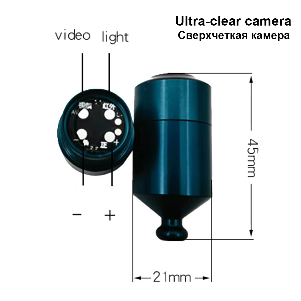 1 PC กล้องตกปลาใต้น้ํา 12-28V  - Fishing Depth Finder บทวิจารณ์และราคา