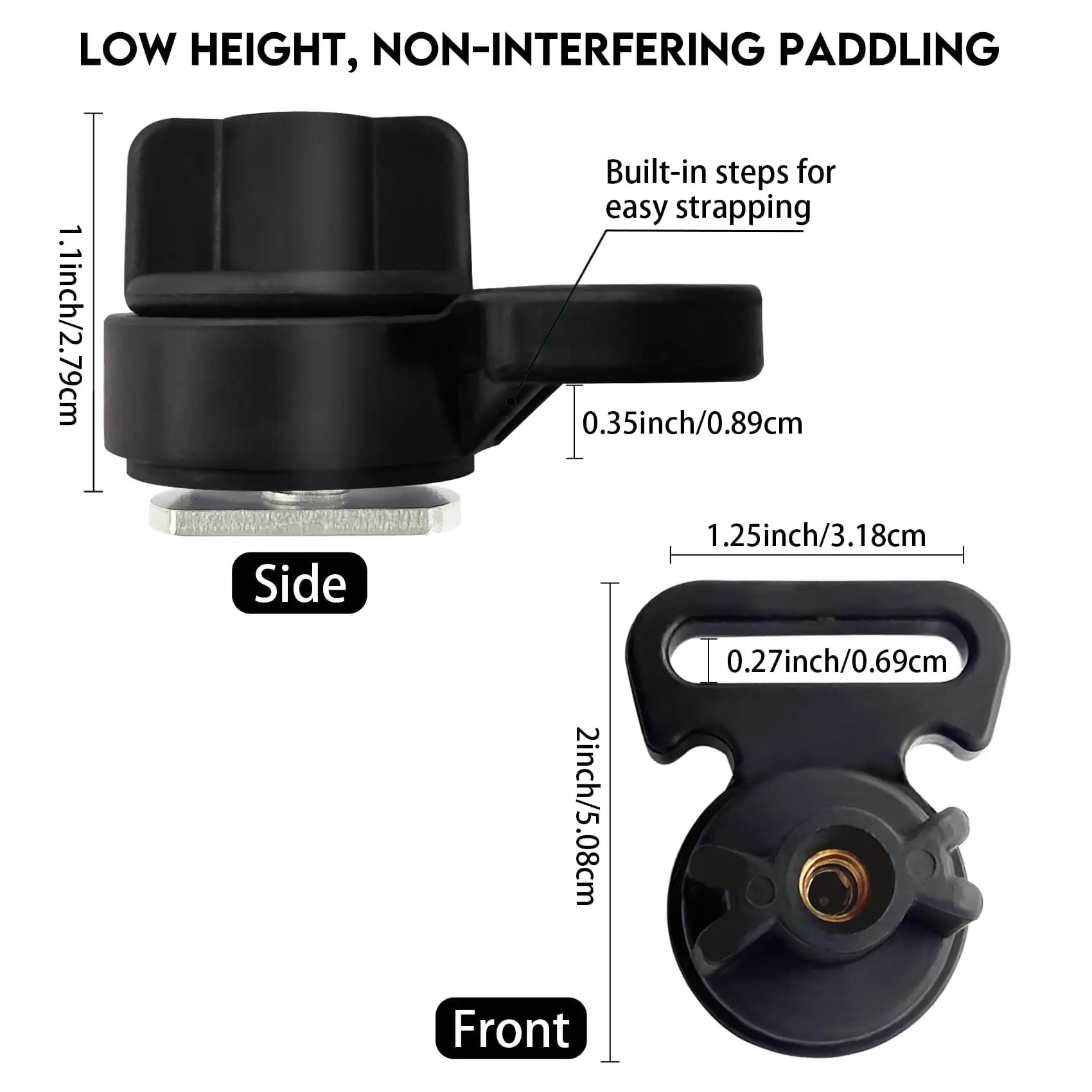 ตัวยึดเรือคายัคแบบแนวนอน/แนวตั - Fish Finder Mount บทวิจารณ์และราคา