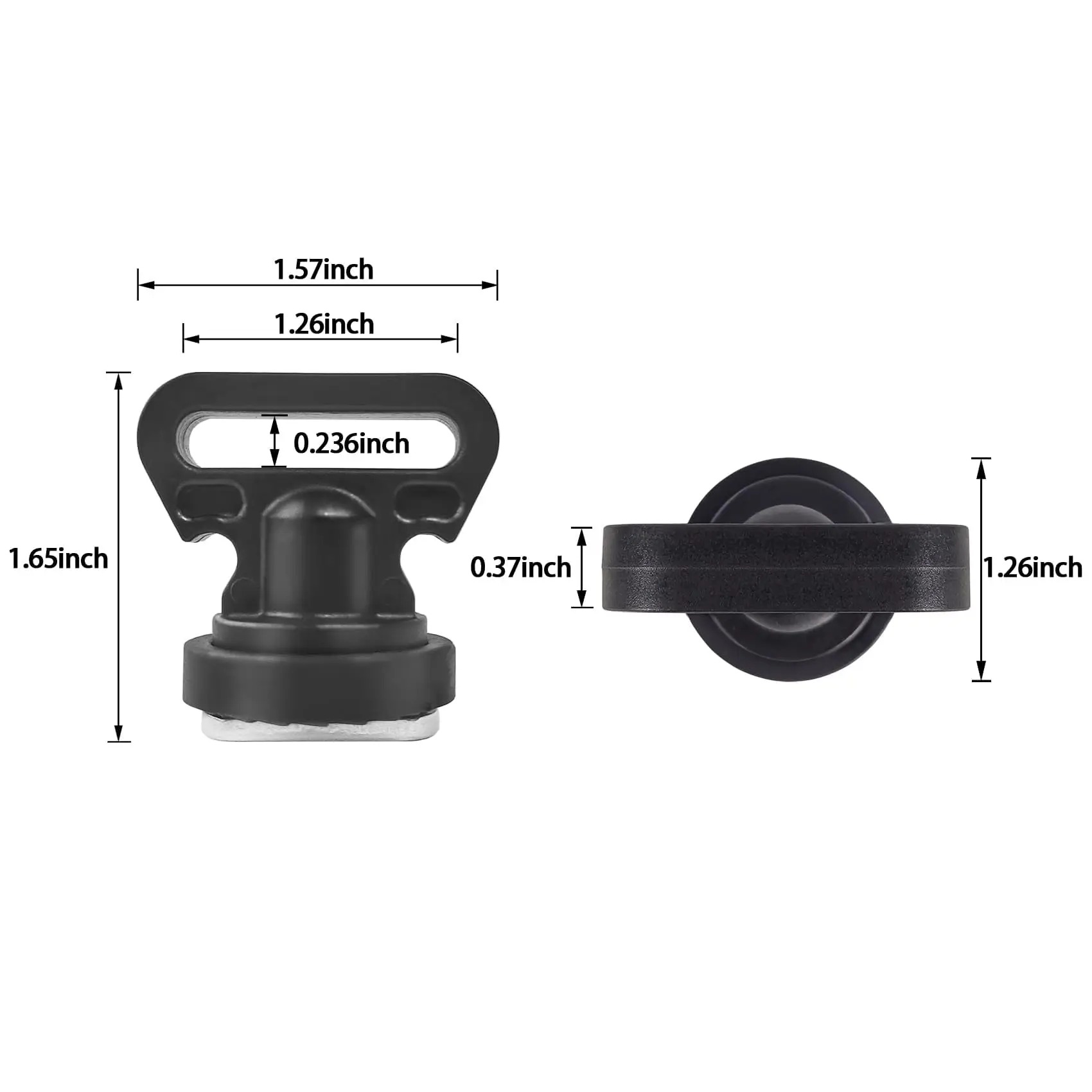ตัวยึดเรือคายัคแบบแนวนอน/แนวตั - Fish Finder Mount บทวิจารณ์และราคา